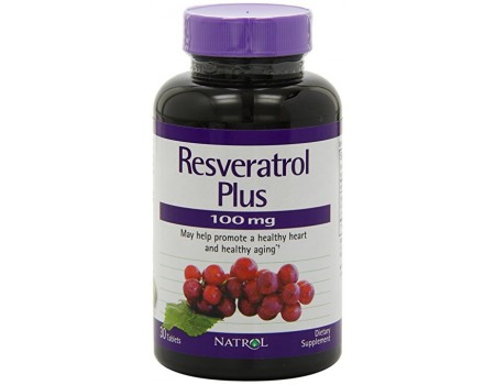 Resveratrol plus 100mg. 60 tablets
